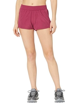 Pacer 3-Stripes Woven Heather Shorts