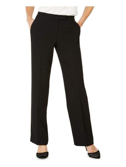 Kasper Tab-Waist Modern Dress Pants, Regular & Petite Sizes