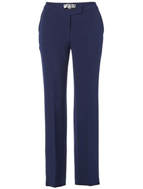 Kasper Tab-Waist Modern Dress Pants, Regular & Petite Sizes