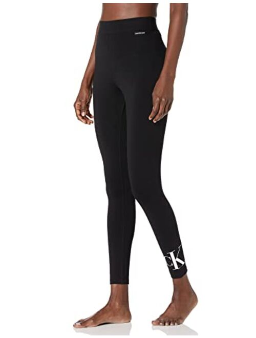 Calvin Klein Women's Jeans Logo High Waist Legging