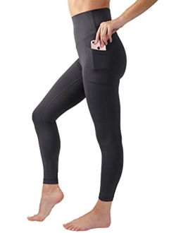 Super High Waist Elastic Free Ankle Legging with Side Pocket