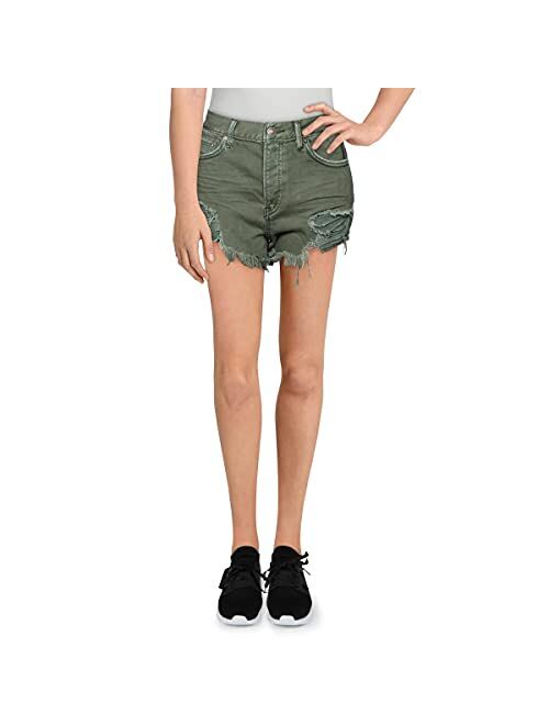 Free People Loving Good Vibrations Shorts