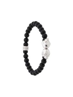 twin skull bracelet