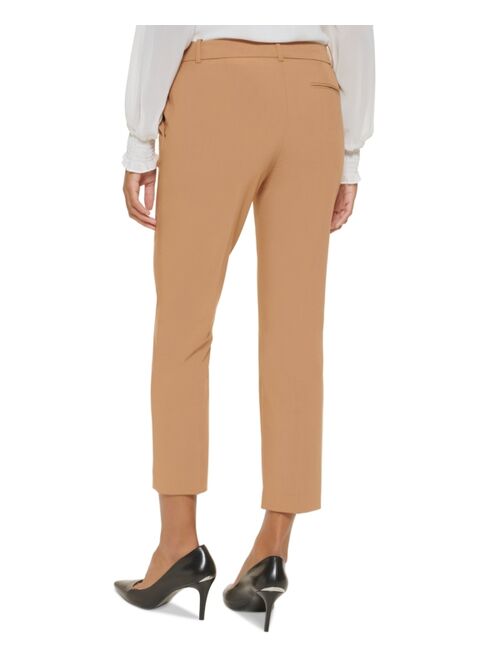 Calvin Klein Mid-Rise Slim Leg Pant