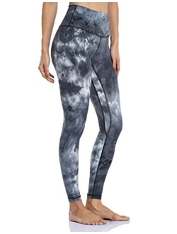 Women's High Rise Tie Dye Leggings Full-Length Yoga Pants