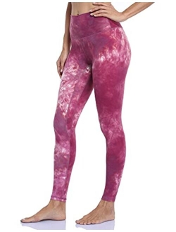 Women's High Rise Tie Dye Leggings Full-Length Yoga Pants