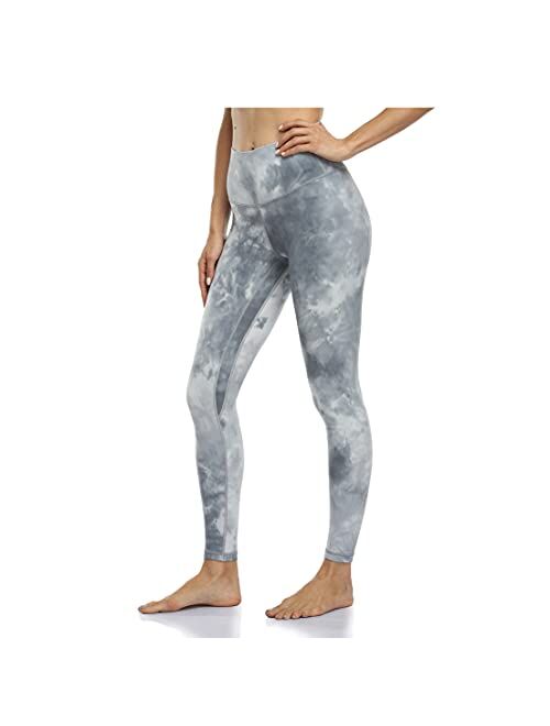 Colorfulkoala Women's High Rise Tie Dye Leggings Full-Length Yoga Pants