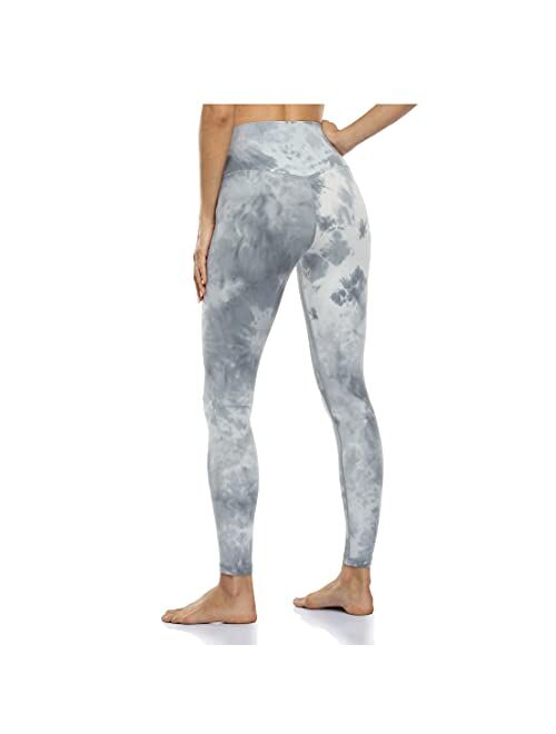 Colorfulkoala Women's High Rise Tie Dye Leggings Full-Length Yoga Pants