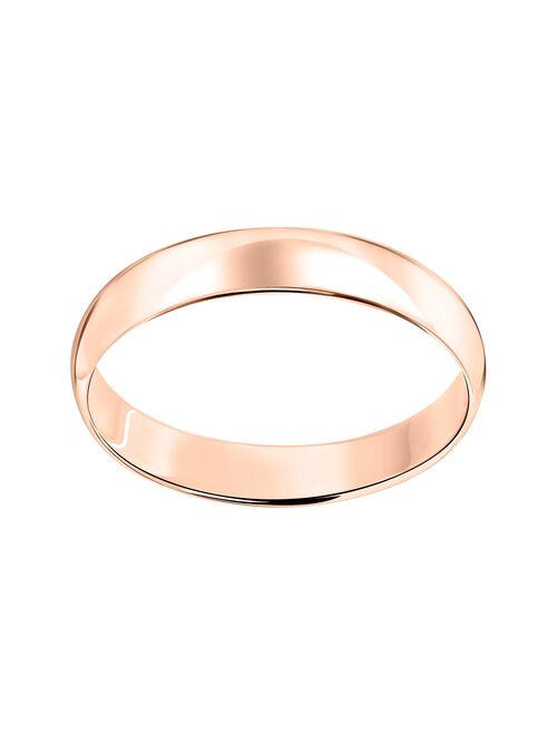 10k Gold 4 mm Polished Wedding Band