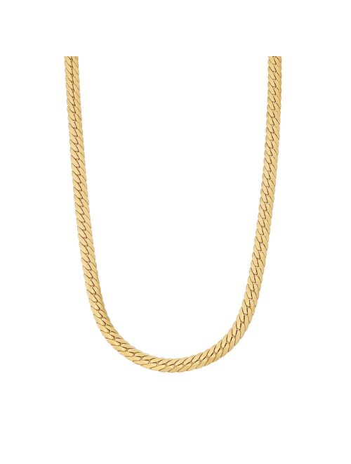 Giorgio di Vicenza Men's Sterling Silver Herringbone Chain