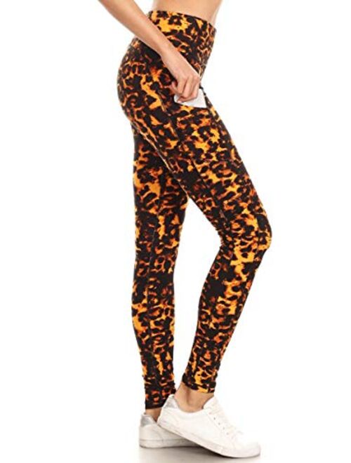 Leggings Depot Yoga Waist REG/Plus Women's Buttery Soft Leggings