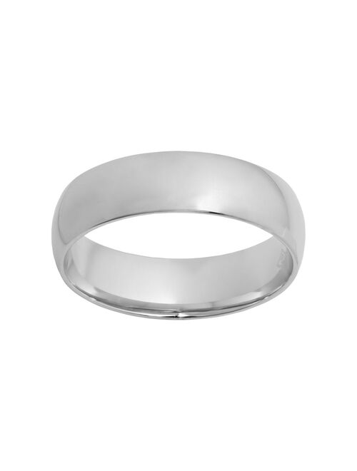 Sterling Silver Wedding Band