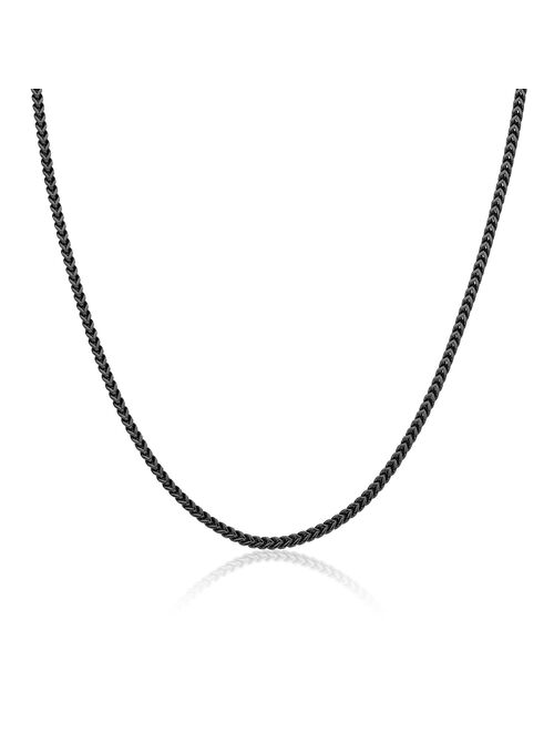 Men's LYNX Stainless Steel Franco Chain Necklace