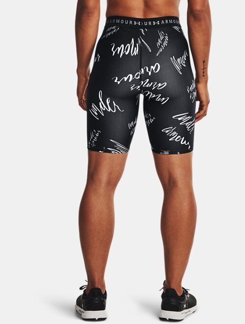 Under Armour Women's HeatGear® Armour Printed Bike Shorts