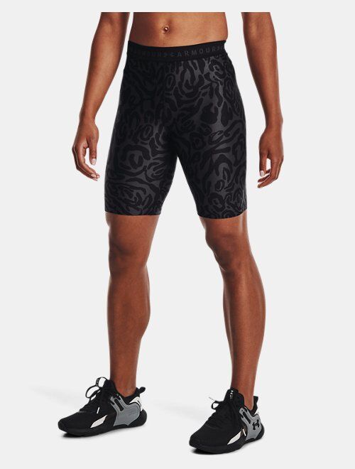 Under Armour Women's HeatGear® Armour Printed Bike Shorts