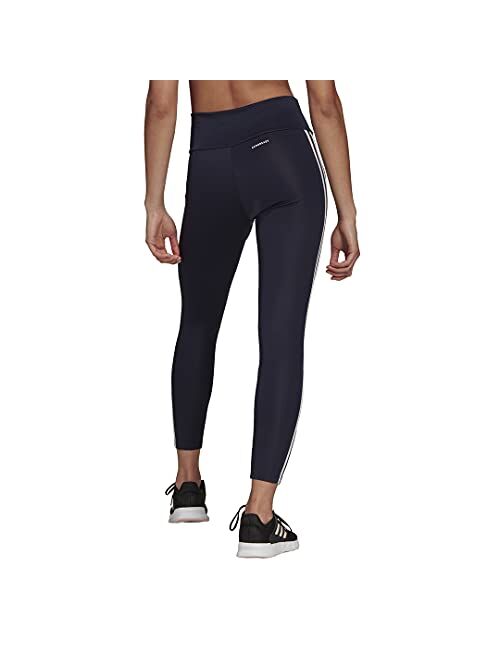 adidas Women's High Rise 3-Stripes 7/8 Tights