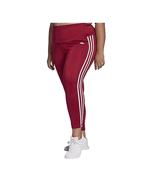 adidas Women's High Rise 3-Stripes 7/8 Tights