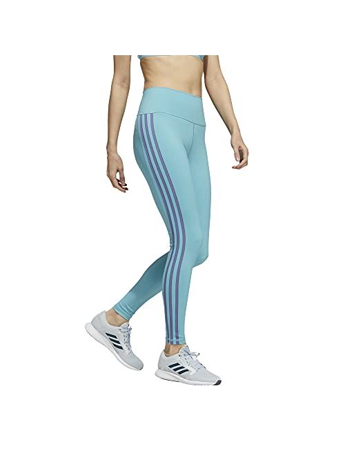 adidas Women's Believe This 2.0 3-Stripes Long Tights (Discontinued)