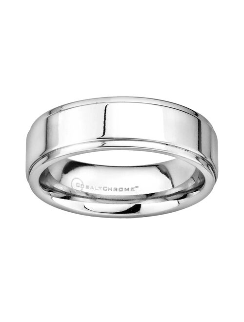 Cobalt Chrome Wedding Band - Men