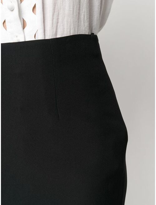 Alexander McQueen skinny fit pencil skirt