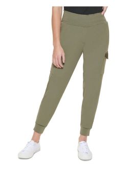 Matte Jersey Cargo Jogger Pants