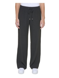 Gauze Drawstring Pants