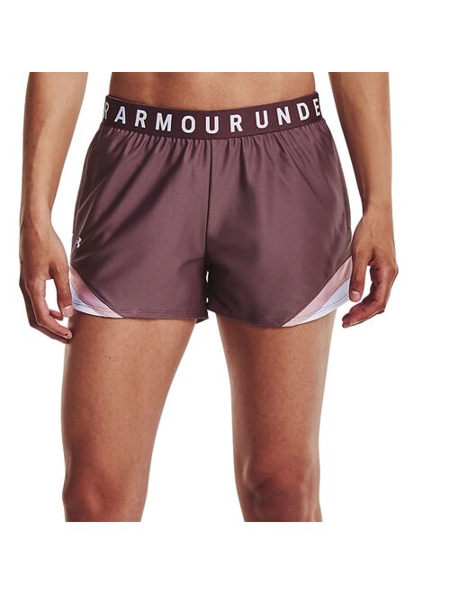 Women's Under Armour Play Up 3.0 Tri-Color Shorts