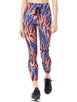 Tiger Printed 7/8 Tights