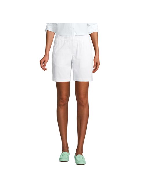 Women's Lands' End Pull-On Chino Shorts