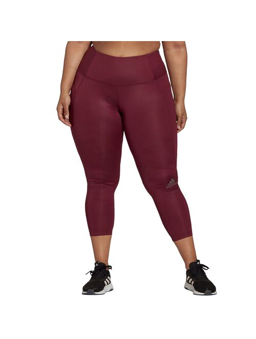 Plus Size adidas U for U High-Waisted Leggings