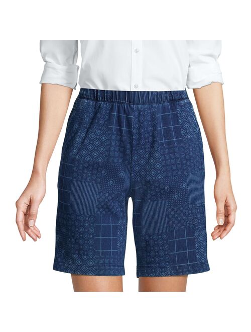 Women's Lands' End Sport Knit Pull-On Shorts