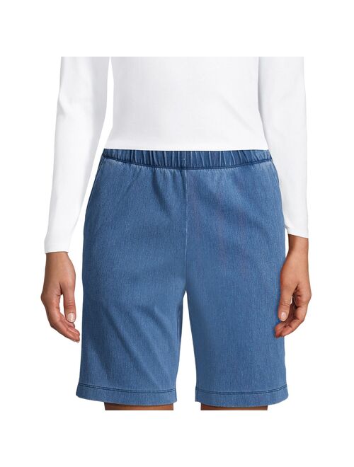 Women's Lands' End Sport Knit Pull-On Shorts