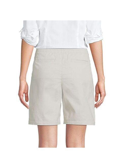 Women's Lands' End Pull-On Chino Bermuda Shorts