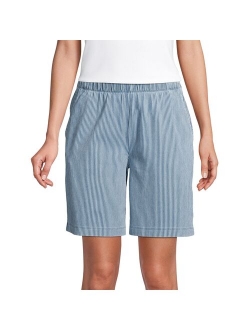 Petite Lands' End Sport Knit Pull-On Shorts