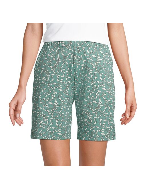 Petite Lands' End Sport Knit Pull-On Shorts