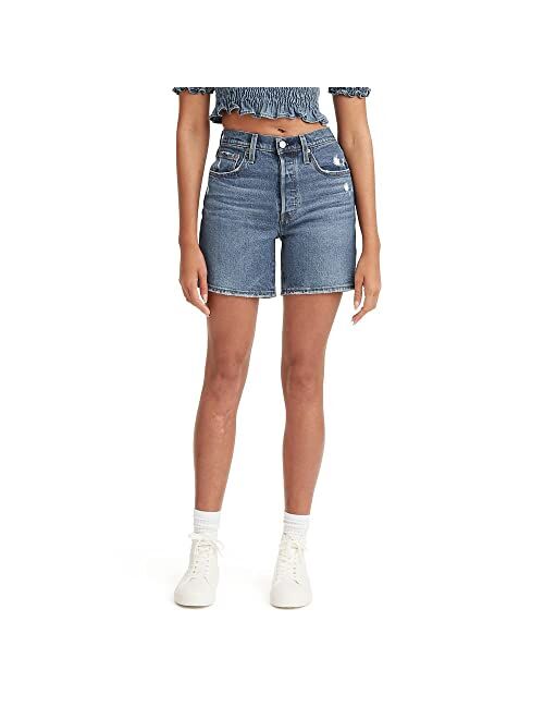 Levi's Women's Premium 501 Mid Thigh Short