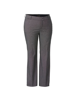 Women's Plus Size Flex Motion Regular Fit Trouser Pant