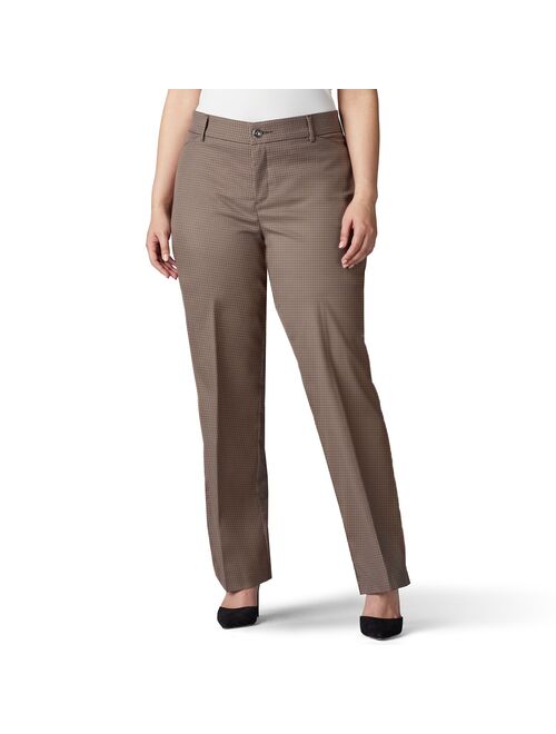 Lee Women's Plus Size Flex Motion Regular Fit Trouser Pant