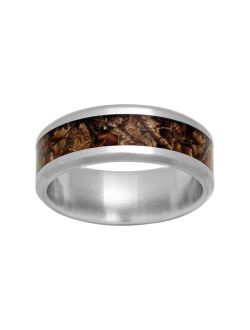 Men's Stainless Steel Camouflage Ring