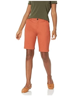 Women's 10 Inch Inseam Bermuda Chino Short