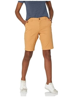 Women's 10 Inch Inseam Bermuda Chino Short