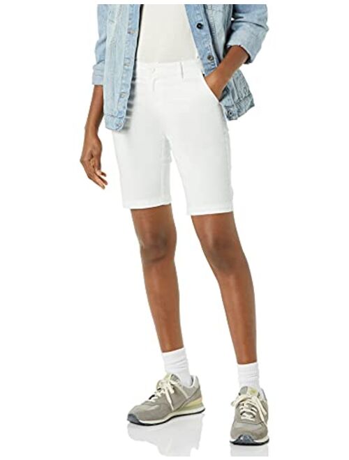 Amazon Essentials Women's 10 Inch Inseam Bermuda Chino Short