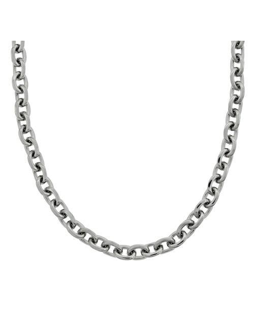 Buy LYNX Stainless Steel Rolo Chain Necklace - Men online | Topofstyle