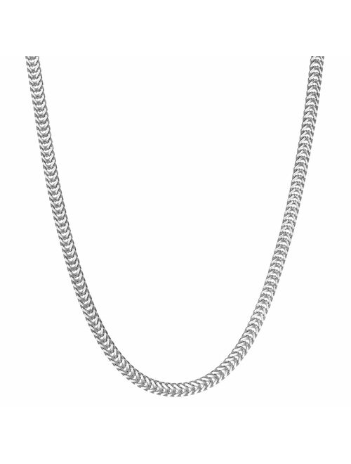 Men's LYNX Stainless Steel Snake Chain Necklace