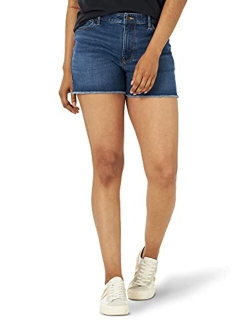 Women's 4" Fray Jean Short