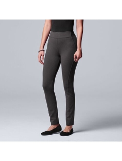 Seamed Scuba Skinny Pants