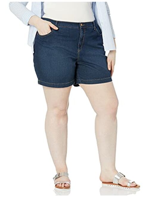 Gloria Vanderbilt Women's Plus Size Amanda Basic Jean Short