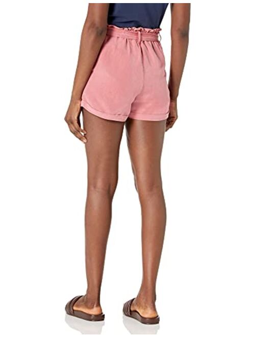 Lucky Brand Women's Elastic Waist Self Tie Call The Shots Short