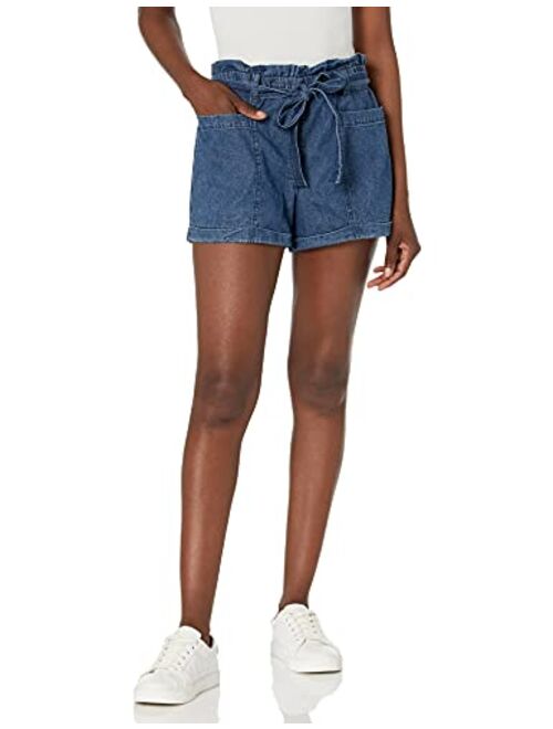 Lucky Brand Women's Elastic Waist Self Tie Call The Shots Short