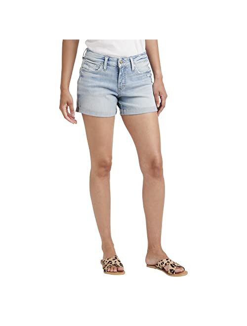 Silver Jeans Co. Women's Suki Mid Rise Short